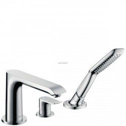 Mitigeur bain-douche 3 trous METRIS, chromé réf. 31190000