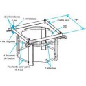 ALDES Cadre sur Conduit VELONE 8.5 / 13.0