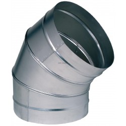 Coude en acier galvanisé 45° - diamètre 355 mm  11093349
