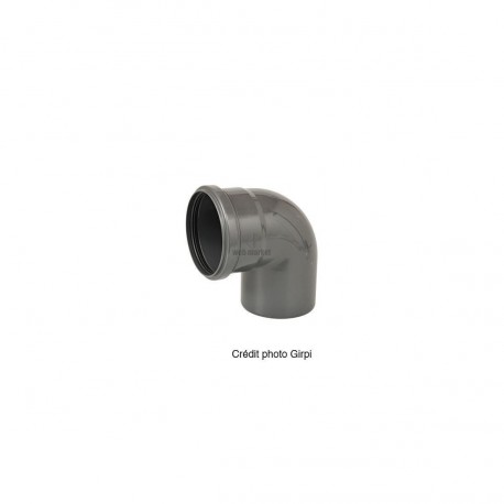 Coude 87°30 FRIAPHON PVC femelle-male diamètre 78mm Réf. S4M78