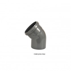 Coude 45° FRIAPHON PVC femelle-male diamètre 135mm Réf. S8M135