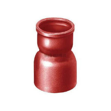 Cone augmentation concentrique en fonte SME diamètre nominal 50x100mm Réf. 156047 PAM