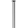 Tube cuivre 12 x 17 chromé diamètre 10 longeur 300 mm 497000699