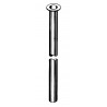 Tube cuivre 12 x 17 chromé diamètre 10 longeur 300 mm 497000699
