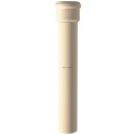 Dauphin rond droit pavillonnaire fonte crème - Ø 100 mm - L. 1 m