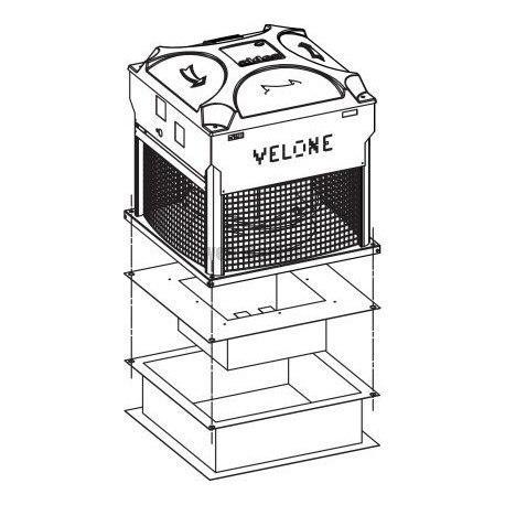 ALDES Souche terrasse H500 VELONE F400-120 modèle 20.0 / 27.0