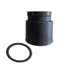 Raccord Optiflex® Easyclip droit pour conduit diamètre 90 mm