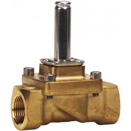 Electrovanne à membrane attelée 2/2, ACS, Normalemenet fermée, corps laiton, membrane EPDM, Pdm 0 à 10 bar, à 032U5252, tarau