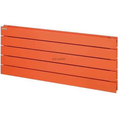 Radiateur FASSANE eau chaude horizontal double 969 w haut 590 largeur 900 8 éléments blanc réf. VXD-059-090