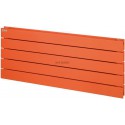 Radiateur FASSANE eau chaude horizontal double 969 w haut 590 largeur 900 8 éléments blanc réf. VXD-059-090
