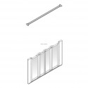 Paroi de douche en niche réversible option N 1200 x 700 x 900 mm Réf. 92118N
