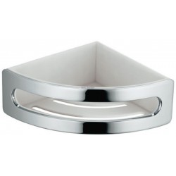 Porte-flacons d'angle ELEGANCE, chromé blanc Réf. 11657010000
