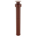 Terminal vertical PGI, diamètre 80 / 130 mm, brique rouge (RAL 311) STV 80 / 130 PGI / réf. 37080781