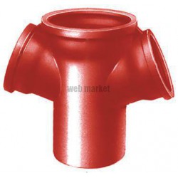 Embranchement Culotte double SME à 68° en fonte diamètre nominal 150-150mm Réf. 156248 PAM