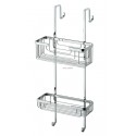 Porte objet à suspendre douche 2 bacs LAIT/ACIE OLTRE collection Réf 56831300A00