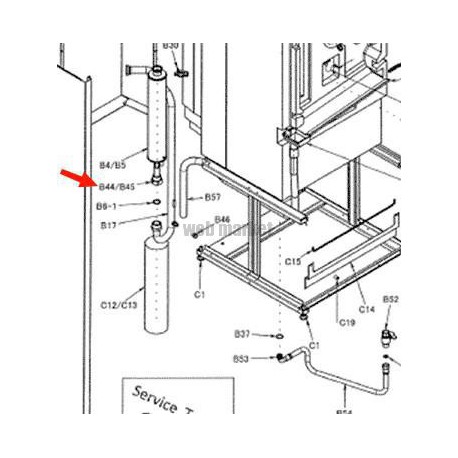 ECROU 1" (ROTEX) 4P315985-1-Daikin