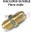 DOUBLE FLARE MALE A VISSER 3/4 SAE
