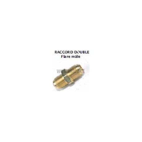 DOUBLE FLARE MALE A VISSER 7/8 SAE