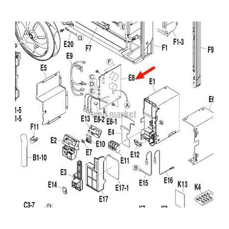 PLATINE 2F009966-1-Daikin