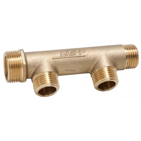 Distributeur type A mâle 20x27 mâle 15x21 8 départs REF 001407