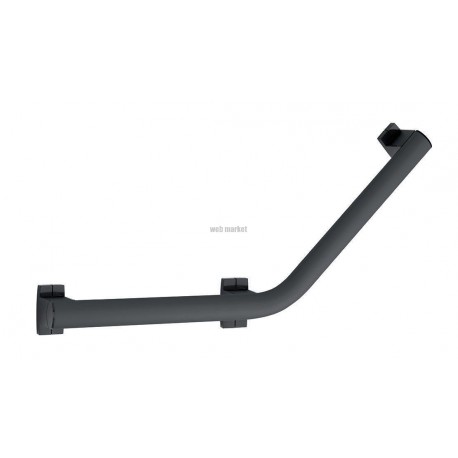 Barre coudée 135 degrés Arsis, 400 x 400 mm, Alu Epoxy Anthracite, 3 PF réf. 049735