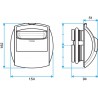 ALDES BAP'SI S1 MODULO D125