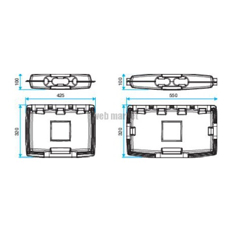 ALDES CAISSON REPARTITEUR 1EQ.125 + 6EQ.80