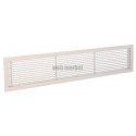 ALDES GRIDLINED WALL F3 400X100 RAL9010 CFG