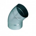 ALDES Coude galvanisé 45° - Diamètre 125 mm embouti
