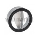 ALDES Clapet anti-retour D355 en acier avec joint mousse dSupétanchéité