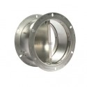 ALDES Clapet anti-retour D560 en acier galvanisé