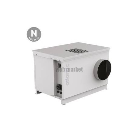 ATLANTIC COPERNIC V 400 - CAISSON SIMPLE FLUX C4 REJET VERT 400 M3/H