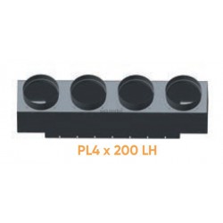 ATLANTIC PLENUM SOUFFLAGE 4 X 200 - PL4 X 200 LH