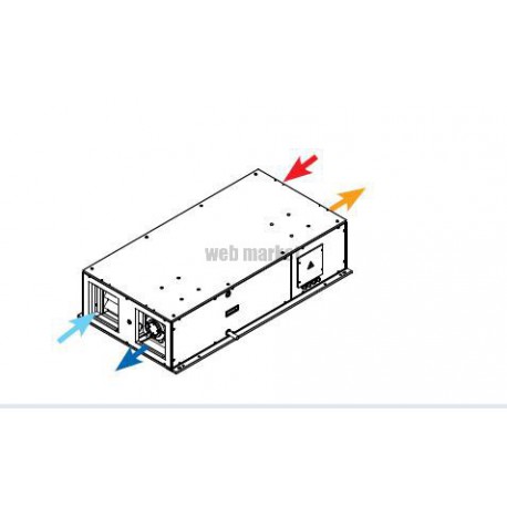 ATLANTIC DUOFLEX-H 1200BT DEP - DF CC HORIZONTAL 1200M3/H BET+DEP