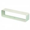 Rd 55x220 - raccord droit rectangulaire plastique rigide section 55 x 220
