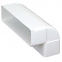 Cv 55 x 110 j - coude vertical 90° rectangulaire section 55 x 110 avec joint