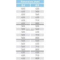 Piquage express à 90° - PS - Diamètre 450 mm - Conduit 560 mm