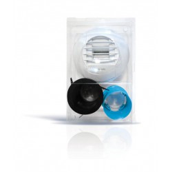 Kit TWIST&GO + bouche hygro SDB 5/40 D80 griffes