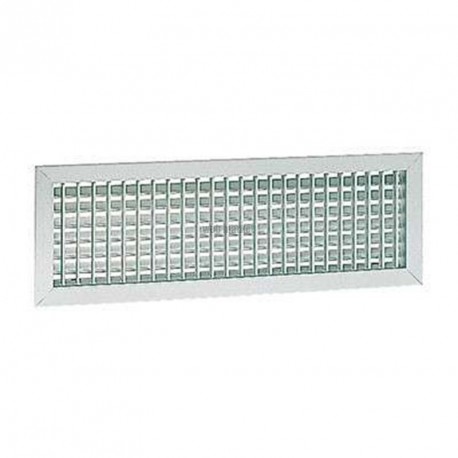 Gda 200x100 - grille alu double deflexion 200x100