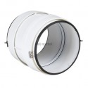Rdc 125 j - raccord droit circulaire pvc diamètre 125 avec joint