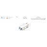 Duoflex-h 2000bt dep - centrale double flux cc horizontal 2000m3/h