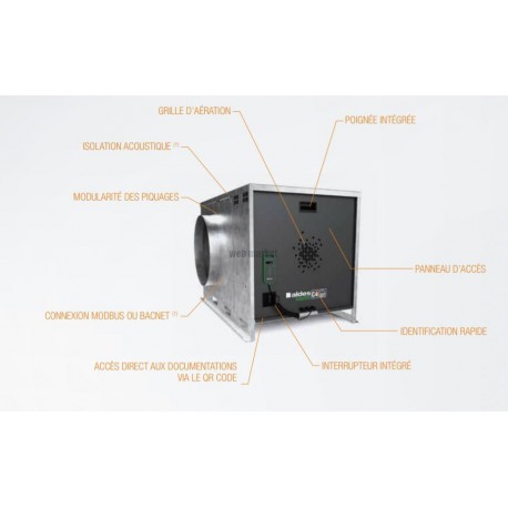 ALDES Variateur EasyVEC C4 MW-MW+ 6500