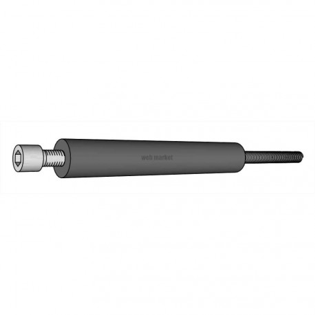 Rallonges cache-clim gris