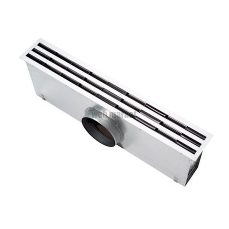 DFA-FP 3F 1200X300B - diffuseur 3fentes blanc+plenum lg1200x300 blanc
