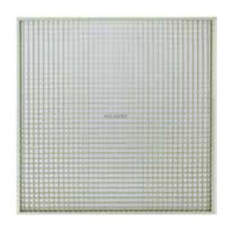 GRMC 595/595 D250 - Grille de reprise maille carrée 595X595 av filtre+plen,D250