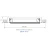GRTP-FP/F 595/595 - Grille de reprise tôle perforée 595X595 av filtre ss plen,