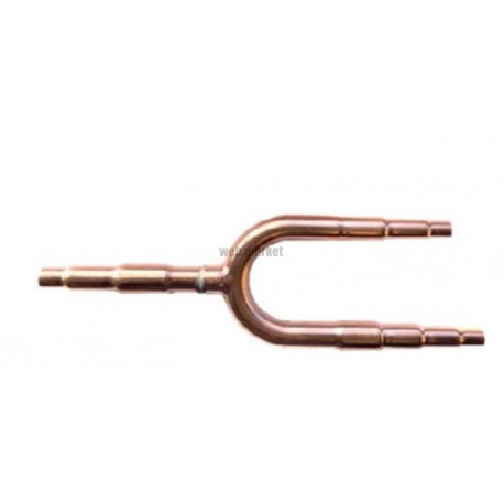 REFNET EN U NON ISOLE: E 1"5/8-1"3/8-1"1/8, S 1"3/8-1"1/8-7/8, D 1"3/8-1"1/8-7/8