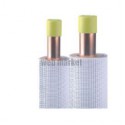 COURONNE FILMÉE TUBE CU08 1/4-3/8 ISOLÉ PE  100M