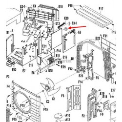 DAIKIN PLATINE FILTRATION 3P273862-4F