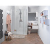 Paroi de douche de face fixe DOMINO 20cm